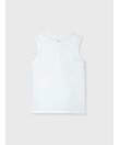 【WEB限定】シルクタッチコットンスリーブレスTシャツ