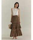 【WEB限定】シルクタッチコットンスリーブレスTシャツ