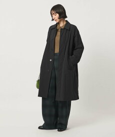 UNITED ARROWS ＜TICCA＞パデット ステンカラーコート ユナイテッドアローズ ジャケット・アウター ステンカラーコート ブラック ベージュ【送料無料】