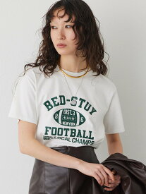 Whim Gazette 【THE PAUSE】FOOTBALL Tシャツ ウィム ガゼット トップス カットソー・Tシャツ グレー ブラック【送料無料】