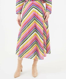 【SALE／50%OFF】Sybilla マルチカラーストライプスカート シビラ スカート その他のスカート【送料無料】
