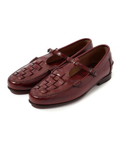 【SALE/30%OFF】TOMORROWLAND GOODS HEREU MAQUEDA Interwoven T-bar Loafer ストラップローファー トゥモローランド シューズ・靴 ローファー ブラウン【送料無料】