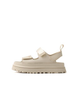 UGG UGG GOLDENGLOW WHITE �A�g���X �V���[�Y�E�C �T���_�� �z���C�g�y���������z
