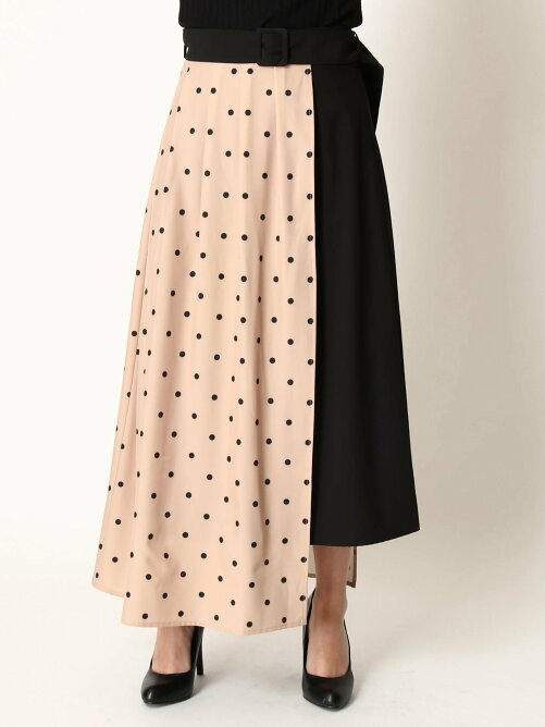 Duras ドット柄レイヤードスカート Rakuten Fashion 楽天ファッション 旧楽天ブランドアベニュー Bz94