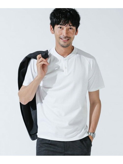 Nano Universe 汗染み防止 Anti Soaked ノーカラーポロシャツ Rakuten Fashion 楽天ファッション 旧楽天ブランドアベニュー Cy14