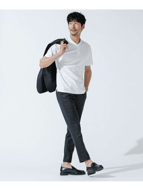 Nano Universe 汗染み防止 Anti Soaked ノーカラーポロシャツ Rakuten Fashion 楽天ファッション 旧楽天ブランドアベニュー Cy14