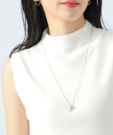 BEAMS HEART WOMEN ニュアンスモチーフ ロングネックレス ビームス ハート アクセサリー・腕時計 ネックレス シルバー ゴールド