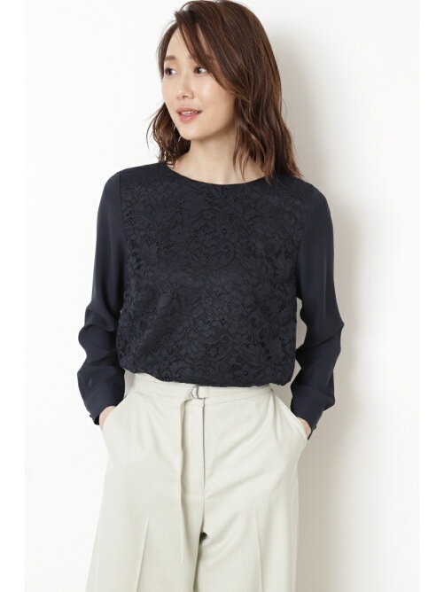 Natural Beauty Basic スカラレースブラウス Rakuten Fashion 楽天ファッション 旧楽天ブランドアベニュー Cd0484