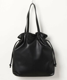 CONVERSE TOKYO ECO-LEATHER DRAWSTRING TOTE BAG コンバーストウキョウ バッグ トートバッグ ブラック グレー ブルー【送料無料】