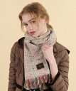 TOCCA TWEED STOLE ストール トッカ ファッション雑貨 マフラー・ストール・ネックウォーマー ホワイト ブラック ピンク レッド【送料無料】