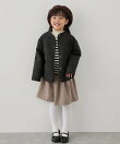 【KIDS】フラワー柄キルティングブルゾン/リンクコーデ/WEB限定サイズ:110cm