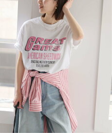JOURNAL STANDARD relume スーベニアピグメントTEE ジャーナル スタンダード レリューム トップス カットソー・Tシャツ ブラック ホワイト【送料無料】