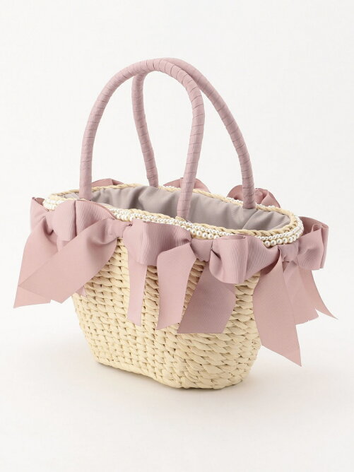 Misch Masch リボン パールかごバッグ Rakuten Fashion 楽天