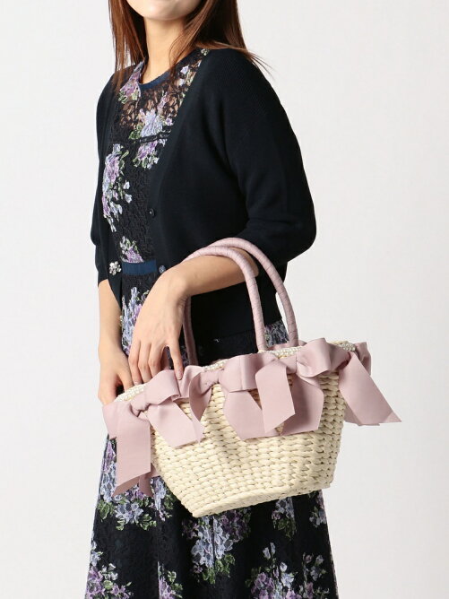 Misch Masch リボン パールかごバッグ Rakuten Fashion 楽天