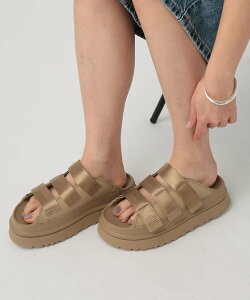BAYFLOW �yUGG(�A�O)�zGoldenGlow Slide(WOMENS) �x�C�t���[ �V���[�Y�E�C �T���_�� �u���E�� �u���b�N�y���������z
