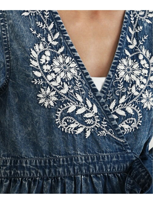 Bou Jeloud デニム刺繍2wayワンピース Rakuten Fashion 楽天ファッション 旧楽天ブランドアベニュー Cv5485