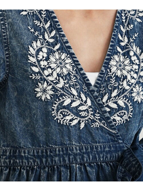 Bou Jeloud デニム刺繍2wayワンピース Rakuten Fashion 楽天ファッション 旧楽天ブランドアベニュー Cv5485