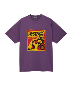 HYSTERIC GLAMOUR TAKE YOUR TIME Tシャツ ヒステリックグラマー トップス カットソー・Tシャツ パープル ホワイト ブラック【送料無料】