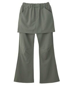 �ySALE�^50%OFF�zX-girl EASY MINI SKIRT AND PANTS LAYERED BOTTOM SET �G�b�N�X�K�[�� �p���c ���̑��̃p���c �u���b�N �O���[�y���������z