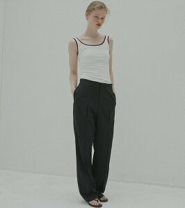 �ySALE�^50%OFF�zLE CIEL BLEU �X�����t���A�p���cw�V�A�[�f�B�e�[�� / Slim Flare Pant w/Sheer Detail ���V�F���u���[ �p���c ���̑��̃p���c �u���b�N �O���[ �J�[�L�O���[���y���������z