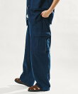 LINEN COTTON EASY CARGO PANTS 【セットアップ対応】