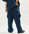 LINEN COTTON EASY CARGO PANTS 【セットアップ対応】