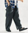 LINEN COTTON EASY CARGO PANTS 【セットアップ対応】