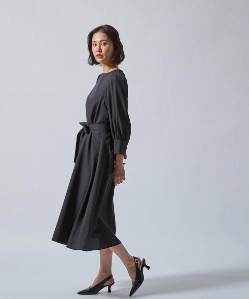Lautreamont パフスリーブのフレアワンピース Rakuten Fashion 楽天ファッション 旧楽天ブランドアベニュー Ck9486