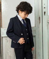 【SALE／6%OFF】WANDER FACTORY フォーマルスーツ 入学式 卒園式 6点セットロングパンツ ローブ スーツ・…