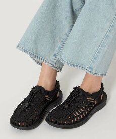 【SALE／10%OFF】UNITED ARROWS green label relaxing ＜KEEN＞ユニーク スニーカー / サンダル ユナイテッドアローズ グリーンレーベルリラクシング シューズ・靴 サンダル ブラック ホワイト【送料無料】