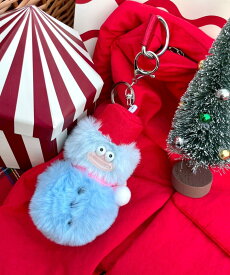【SALE／57%OFF】WEGO LADY'S BIG雪だるまモンスターぬいぐるみキーホルダー ウィゴー インテリア・生活雑貨 その他のインテリア・生活雑貨 ピンク ブルー ホワイト