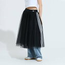adidas 【公式】アディダス adidas アディルナ チュールスカート アディダス スカート その他のスカート ブラック【送…