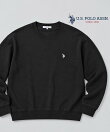 U.S. POLO ASSN. ユーエス ポロ アッスン トレーナー メンズ スウェット ワンポイント 刺繍 ロゴ オーバーサイズ レディース ユニセックス