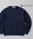 U.S. POLO ASSN. ユーエス ポロ アッスン トレーナー メンズ スウェット ワンポイント 刺繍 ロゴ オーバーサイズ レディース ユニセックス