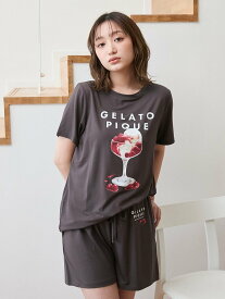 【SALE／30%OFF】gelato pique COOLレーヨンデザートロゴショートパンツ ジェラートピケ インナー・ルームウェア その他のインナー・ルームウェア ピンク【送料無料】