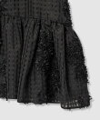 シアーチェックパピヨンブラウス