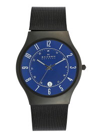 SKAGEN Sunby Titanium T233XLTMN スカーゲン アクセサリー・腕時計 腕時計 ブラック【送料無料】
