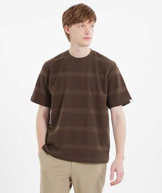 【SALE／25%OFF】MACKINTOSH PHILOSOPHY ポップコーンボーダー クルーネックTシャツ マッキントッシュ フィロソフィー トップス カットソー・Tシャツ ブラウン ホワイト ネイビー グリーン【送料無料】