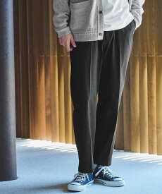 UNITED ARROWS green label relaxing FREELITCH ワイド ユーティリティ パンツ W2 -2WAYストレッチ- ユナイテッドアローズ グリーンレーベルリラクシング パンツ その他のパンツ グレー ブラウン ブラック【送料無料】