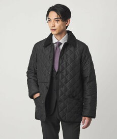 UNITED ARROWS green label relaxing 【別注】＜Traditional Weatherwear＞GLR PE WAVERLY キルティングジャケット ユナイテッドアローズ グリーンレーベルリラクシング ジャケット・アウター その他のジャケット・アウター ネイビー グレー【送料無料】
