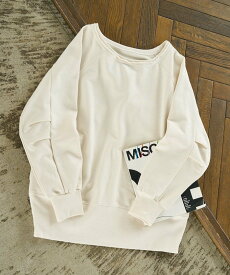 FREAK'S STORE ボートネック ビックシルエット 裏毛 スウェット【限定展開】 25AW フリークスストア トップス スウェット・トレーナー ブラック ブラウン ピンク ベージュ グレー【送料無料】