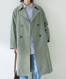 Rouge vif la cle 【定番人気2026SS新作】【TICCA/ティッカ】テントトレンチコート【予約】 ルージュ・ヴィフ ラクレ ジャケット・アウター トレンチコート カーキグリーン ネイビー【送料無料】