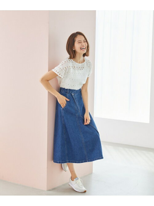 Rewde ドロップボタンデニムスカート 1r10 058 Rakuten Fashion 楽天ファッション 旧楽天ブランドアベニュー Cz5490