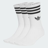 adidas 【公式】アディダス adidas スリーストライプス クルーソックス 3足組 アディダス 靴下・レッグウ…