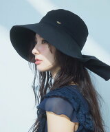 TOCCA 【遮熱率48%・サイズ調節可】RIBBON LIKE 2WAY SUN SHADE HAT ハット トッカ 帽子 ハット ブラック…