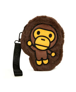 A BATHING APE BABY MILO POUCH �A �x�C�V���O �G�C�v ���z�E�|�[�`�E�P�[�X �|�[�` �u���E���y���������z
