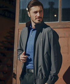 St ANDREWS ナイロンタフタブルゾン (MENS) セントアンドリュース ジャケット・アウター ブルゾン・ジャンパー ブラック グレー【送料無料】