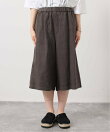 リネンヘリンボン ハーフパンツ