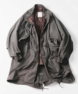 FREAK'S STORE �t�F�[�h���H 3WAY M-65 ���C�i�[�Z�b�g���b�Y�R�[�g/�R�[�g&�L���e�B���O���C�i�[�Z�b�g �t���[�N�X�X�g�A �W���P�b�g�E�A�E�^�[ ���b�Y�R�[�g �O���[�� �u���E�� �u���b�N�y����