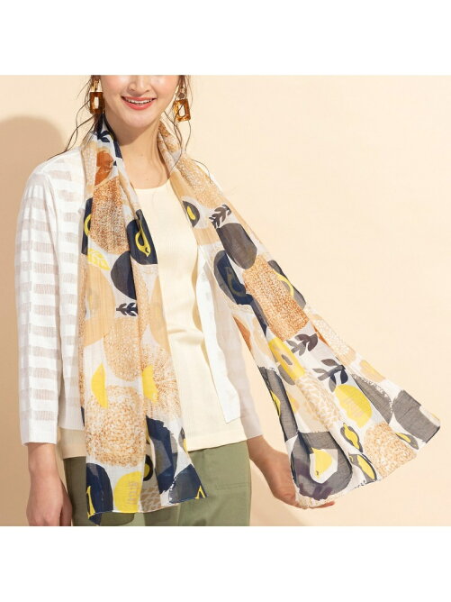 Pisano 北欧風 花と鳥のストール Rakuten Fashion 楽天ファッション 旧楽天ブランドアベニュー Cq0491